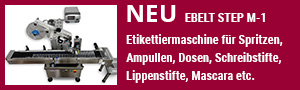 Etikettiermaschine für Ampullen & Spritzen